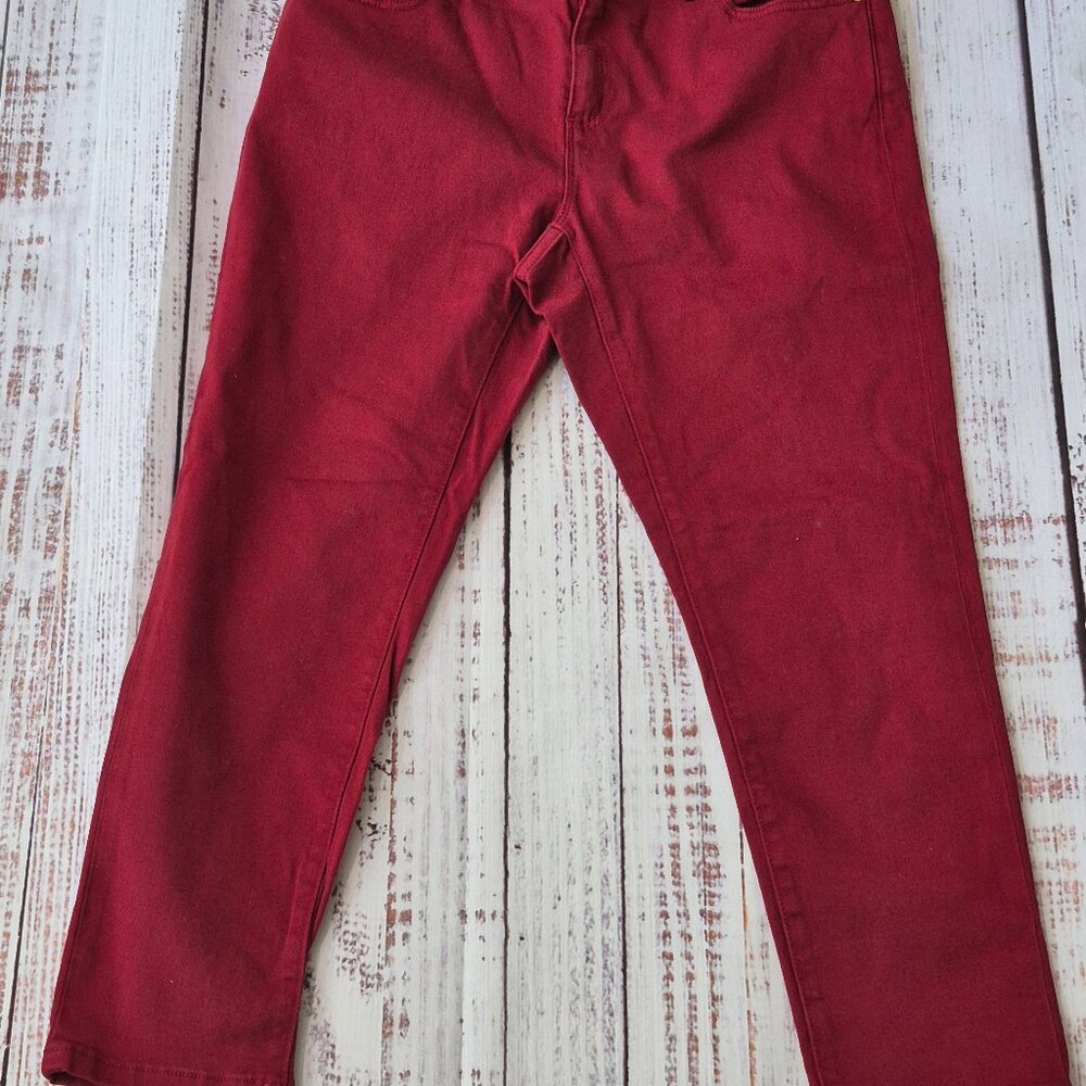 Michael Kors - Women's Red Jeans - Size 8